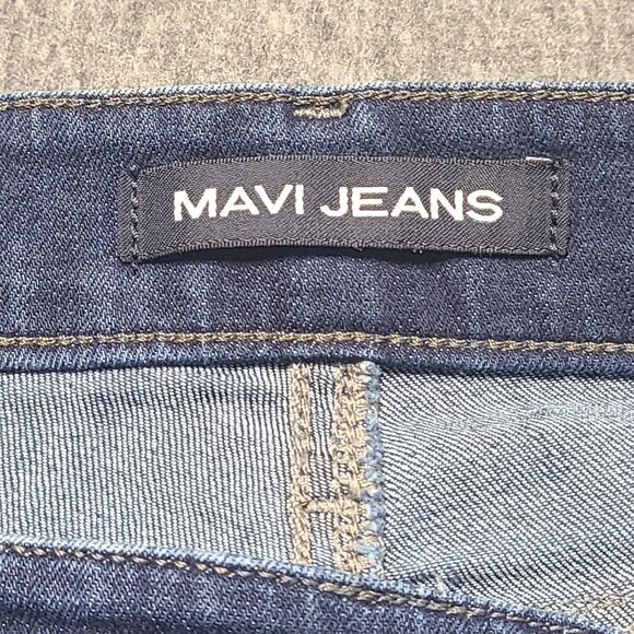 Mavi Jeans Mens 34x33 Zach Straight Leg Dark Indigo Denim Pants - Picture 5 of 9